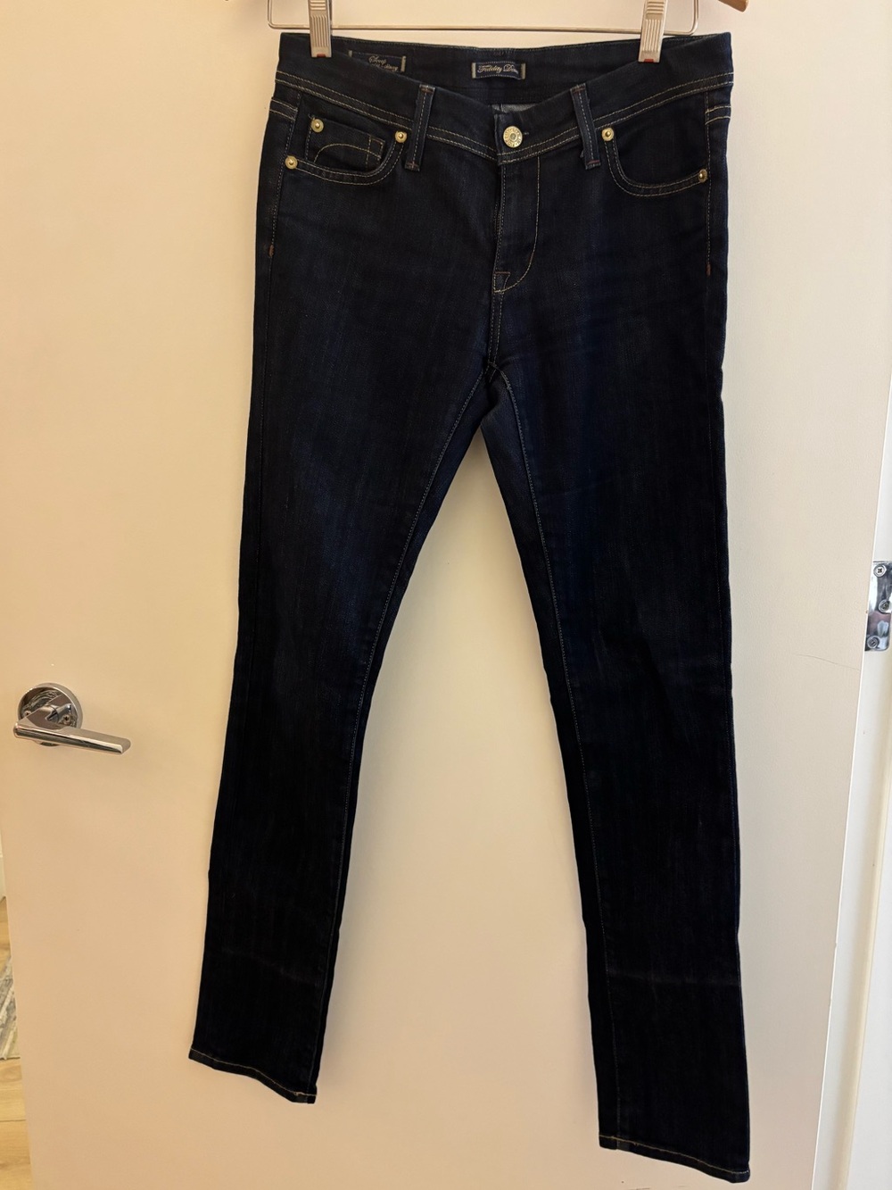 Fidelity Denim Scoop So Skinny Dark Indigo Jeans